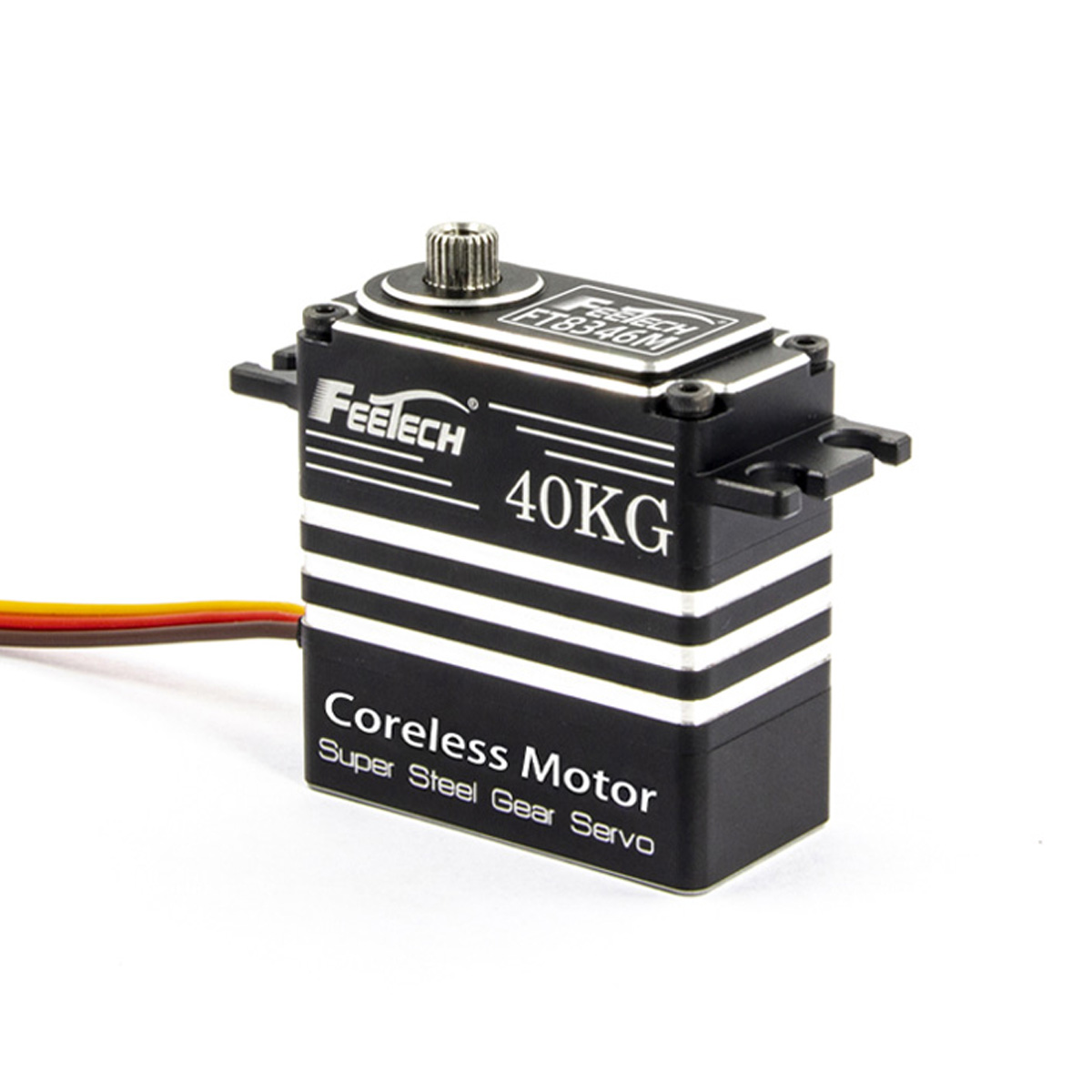 Feetech FT8346M 7.4V 40kg 360 Degree Magnetic Encoder Steel Gear Coreless Motor Digital Servo