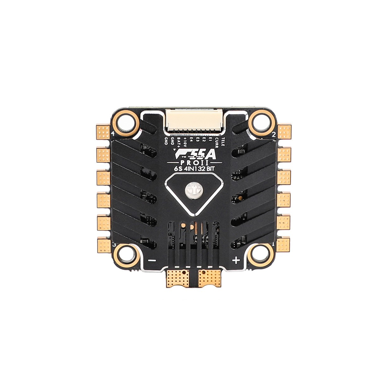T-motor F55A PROII 55A 3-6S 4-in-1 AM32 w/ LED DSHOT1200 Brushless ESC 30.5X30.5MM for RC Drone FPV Racing