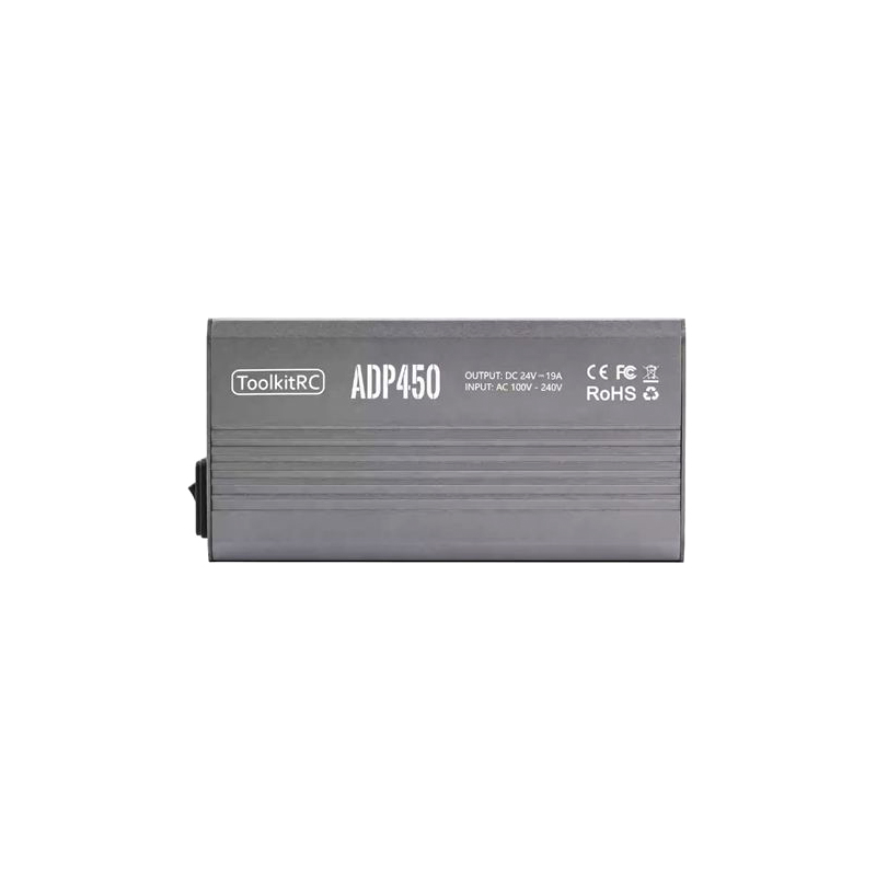 ToolkitRC ADP450 Power Supply Adapter 450W XT60 AC input 100V-240V output 24V19A  for ToolkitRC M8D M6D M8P M9 Battery Charger