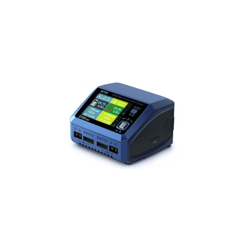 SkyRC D100neo Smart Charger SK-100199 AC100W DC200W Smart Lipo Charger Replacement For D100 V2 Upgrade