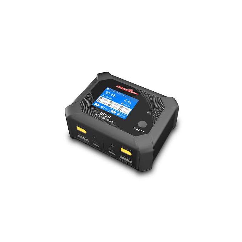 New ULTRA POWER UP10 Smart Balance Charger AC100W/DC200W 2.4 inch IPS Screen/AC/DC Dual Mode/Dual Channel Fast Charger