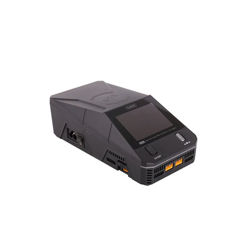 ToolkitRC Q6AC Charger AC 400W / DC 1000W 4CH output Built-in 65W USB Output 15W Wireless Charger for LiPo NiMH PB battery