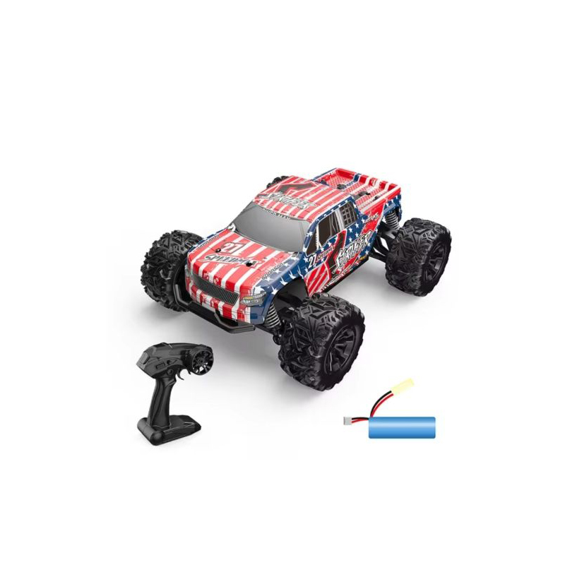 S777 1: 20 Remote Control Off Road Vehicle Drift Racing 20km/h 2.4G Climbing RC Car Children Boy Toy Car Birthday Gift-Red