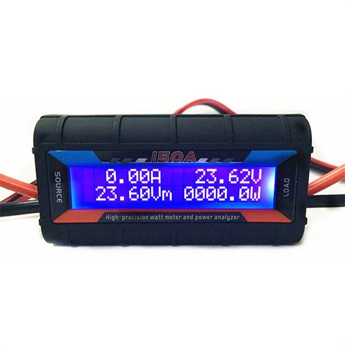 3IN1 Power Analyzer 130A High Precision Watt Meter LCD Monitor Volt Tester