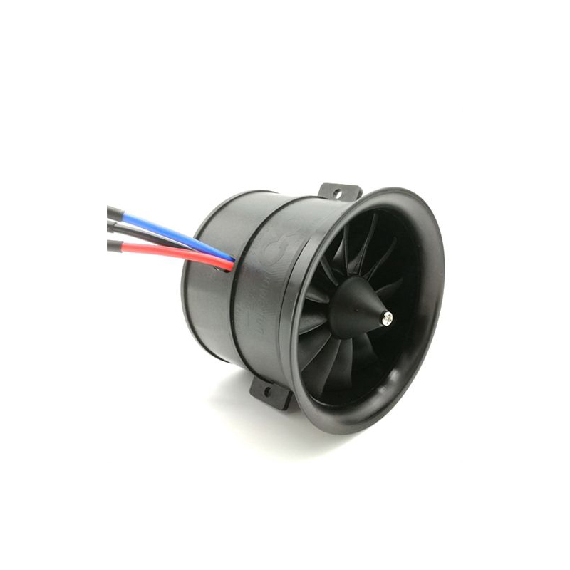 DoBoFo 70mm 12 Blades Ducted Fan EDF Unit with 4S 3400KV Brushless Motor for RC Airplane