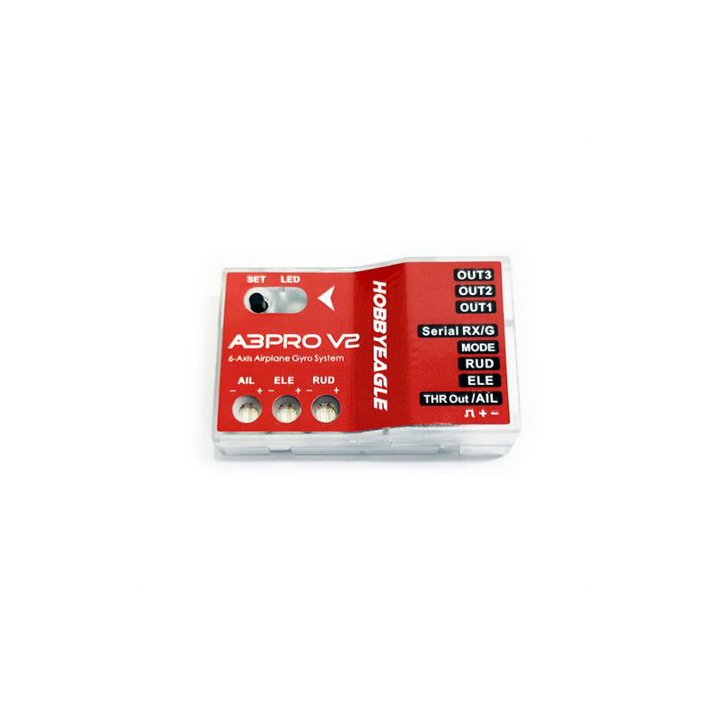 HobbyEagle A3 Pro V2 Flight Controller 6-axis Sensor Accelerometer Gyroscope For RC Airplanes Fixed-wing