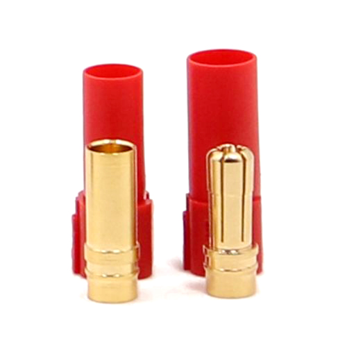 AMASS XT150 Connector Adapter Male Female Plug 6mm Gold Banana Bullet Plug