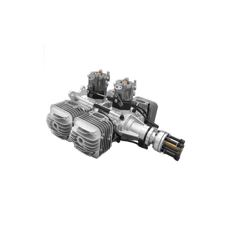 DLE120 T4 RC Airplane Gasoline Engine Power Four-Cylinder Two-Stroke Side Exhaust Natural Wind-Cooled 120CC Displacement