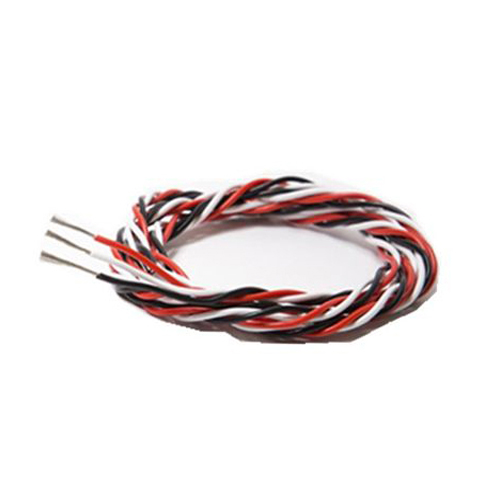 1Meter 22AWG 60Core 3 way Twist Servo Extension Cable JR Futaba Twisted Wire Lead(Black-Red-White)