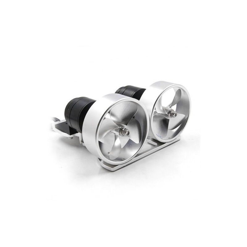 KYO-4T 24V Dual Motor Power 9KG Underwater Thruster Waterproof Motor For RC Boat Fishing Boat Salvage Boat