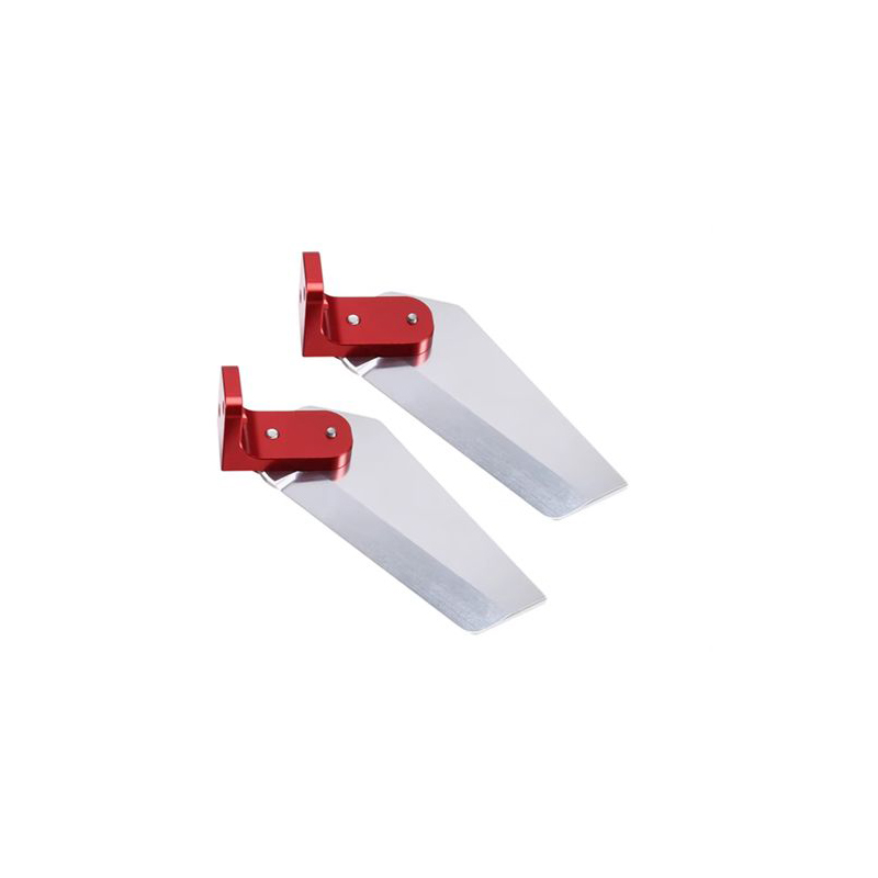 Turn Fin 95Mm Length Adjustable Aluminum Turn Fins For RC Offshore Boats Remote Control Boats Parts Racing O Boats