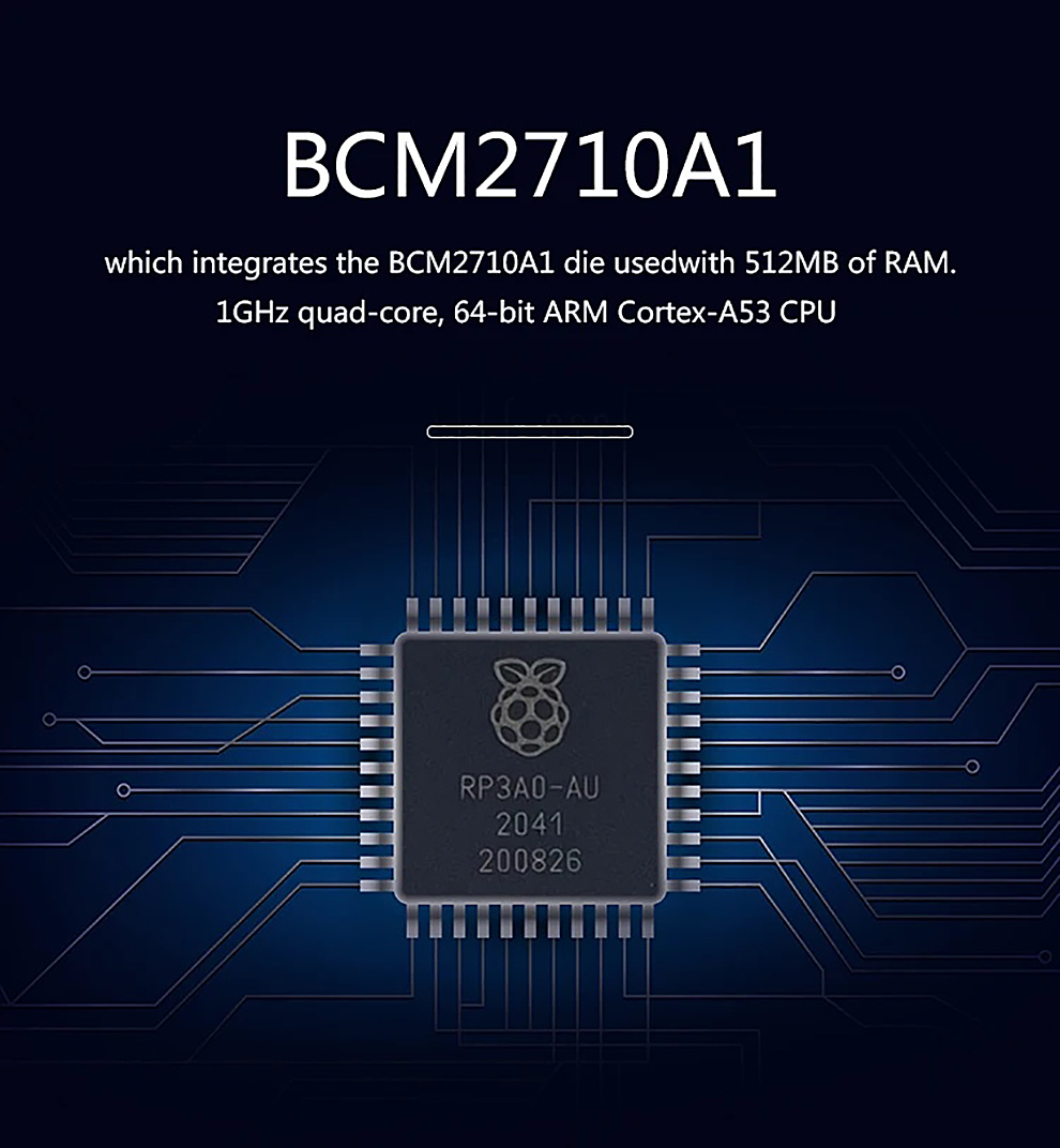 Raspberry Pi Zero 2W Development Board BCM2710A1 Chip Python Learning ...