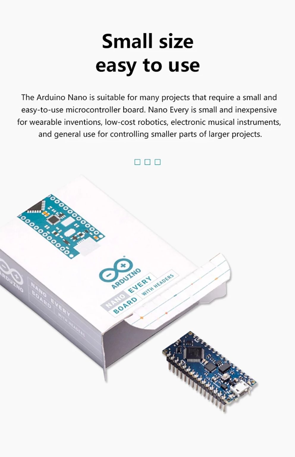 Arduino Nano Every ABX00028 Development Board ATmega4809 ...