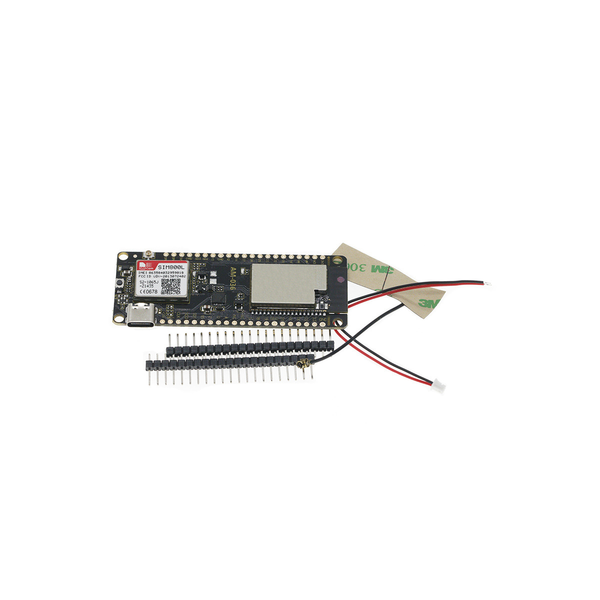 Unsoldered TTGO T-CallV1.4 ESP32 Wireless Module SIM Antenna SIM Card SIM800H CH9102