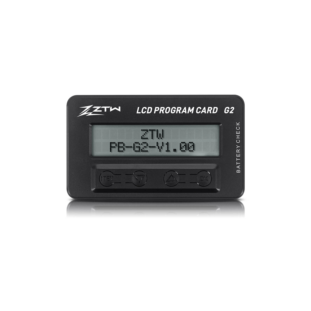 ZTW LCD Program Card G2 Multifunctional RC ESC Programmer Servo Tester Battery Voltmeter
