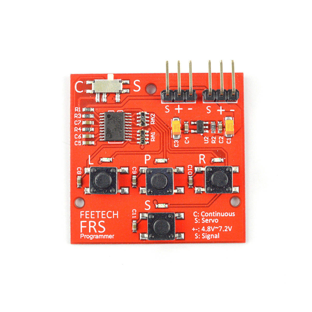 Feetech FE-FRS1-C001 PWM Servo Double Mode Debugger Switching Servo Mode and Motor Mode