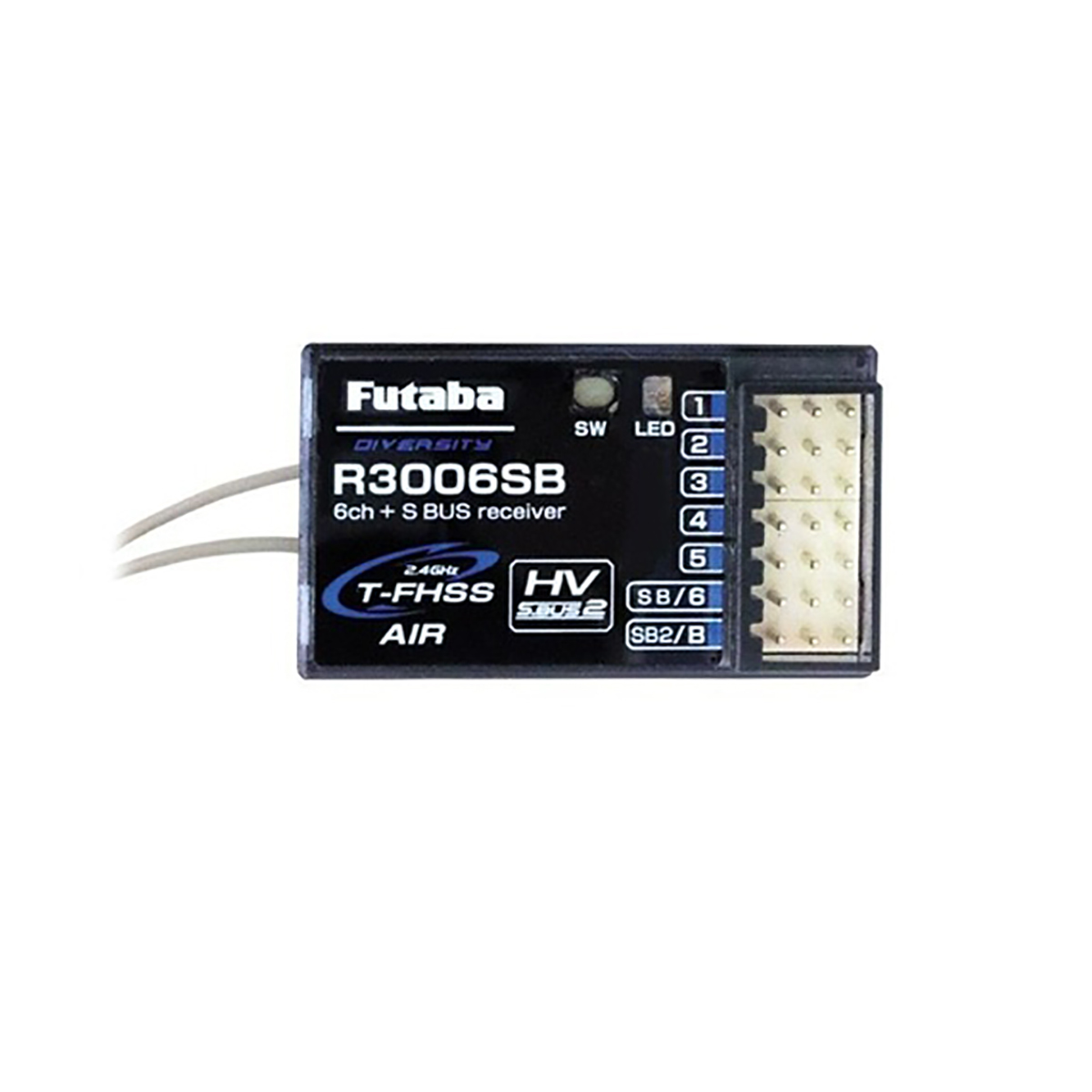 Futaba R3006SB 2.4G T-FHSS Telemetry System 6-Channel S.Bus Receiver for RC Models Aircraft