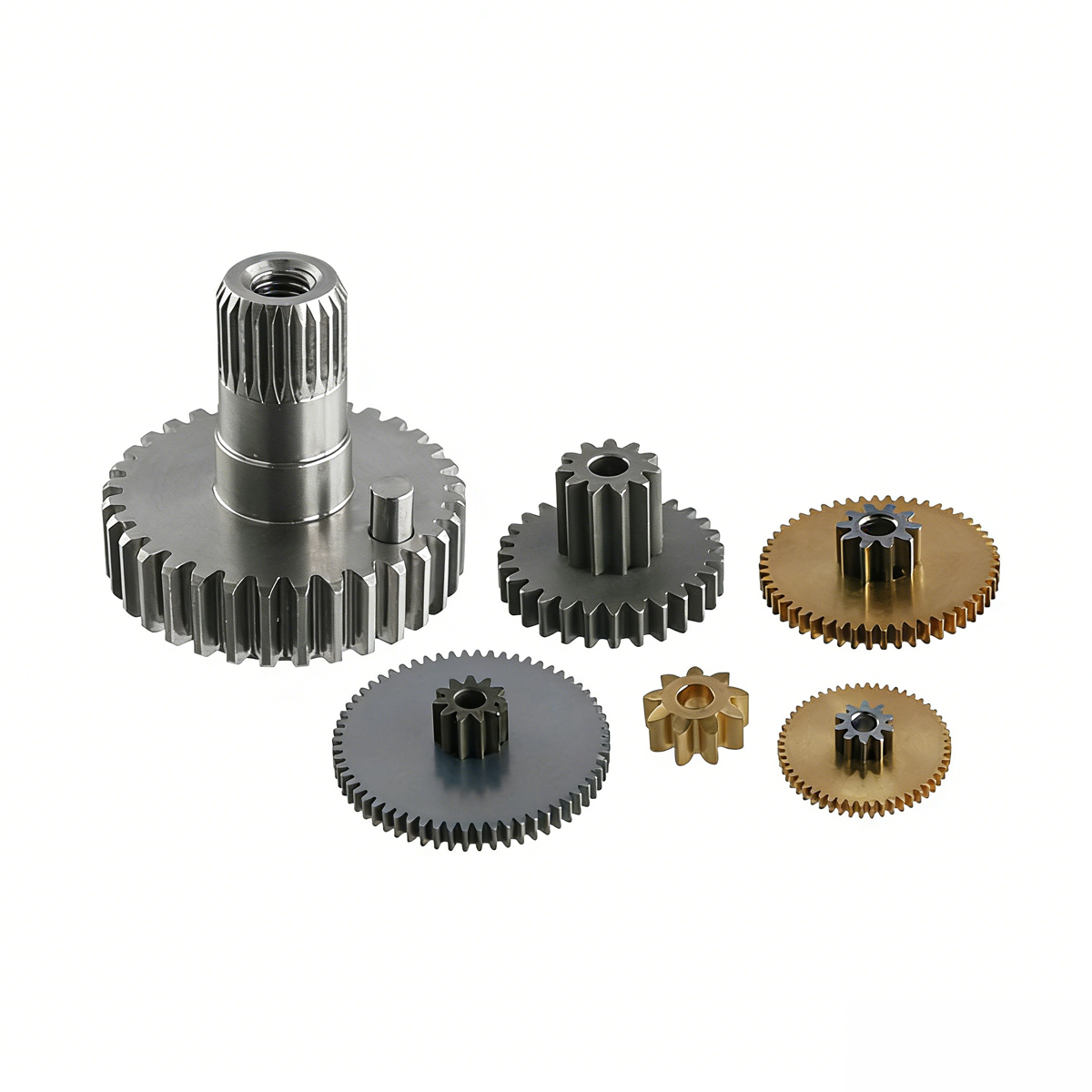 Precision CNC Machining Metal Servo Gear Micro Module 0.15mm-1.0mm Metal Gears Robot Servo RC Model (Contact Customer Service)