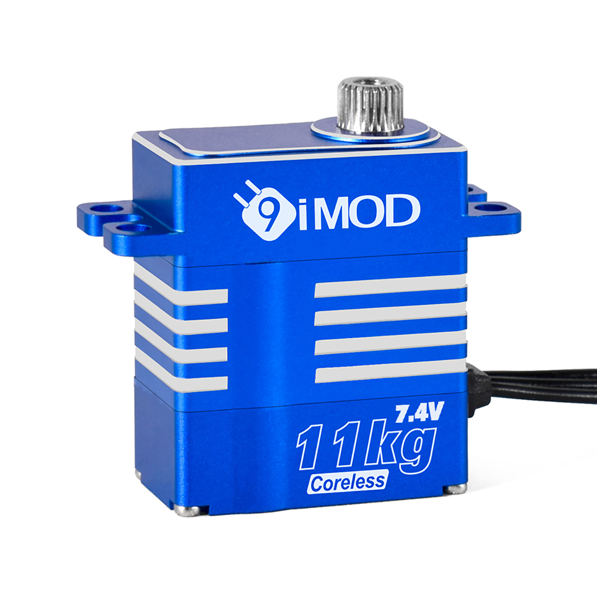 9imod 11kg Metal Gear 180 Degree Coreless Motor Digatal Servo Lightweight 4.8-8.4V for RC Car DIY Accessories